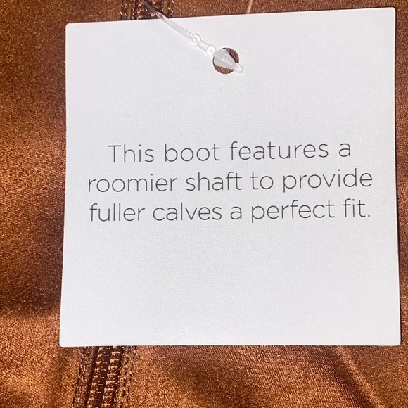 Life Stride Brown Wide Calf Heeled Boots - Picture 7 of 9